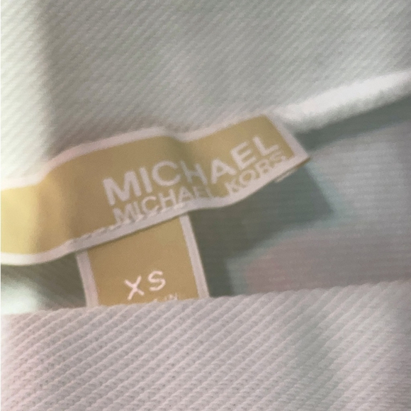 MICHAEL Michael Kors White Wide-Leg Ponte Pants - Picture 6 of 8